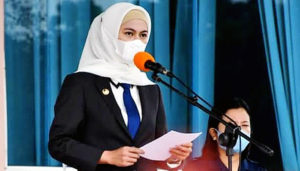 Apel Gabungan KORPRI Perdana di Tahun 2022, Laura Minta Perbanyak Rasa Syukur