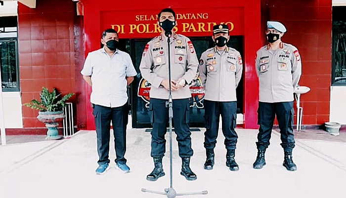 Kapolda Sulteng meminta maaf kepada keluarga korban tertembak unjuk rasa di Parimo