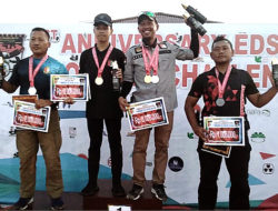 Perbakin Nunukan Borong Medali Pada Kejuaraan Menembak di Bulungan