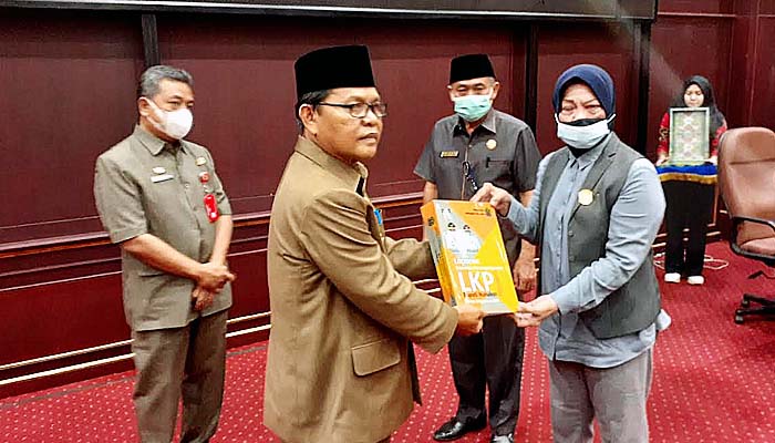 DPRD Nunukan gelar paripurna penyampaian LKPJ Bupati Nunukan Tahun 2021