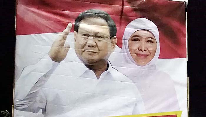 Dukungan menguat di Pilpres 2024, beredar gambar duet Prabowo-Khofifah di Jatim