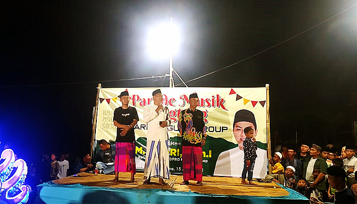 Jaga kelestarian budaya, M. Muhri anggota DPRD Sumenep gelar Parade Musik Tongtong.