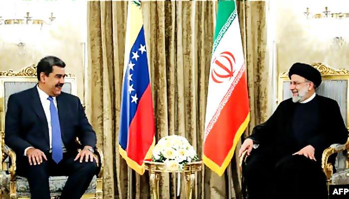 Maduro tiba di Iran untuk pembicaraan tingkat tinggi.