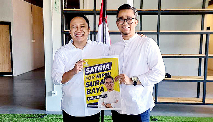 Maju Muscab, Satria Wicaksono calon kuat Ketua HIPMI Surabaya.