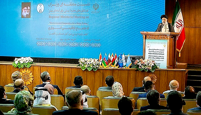 Iran selenggarakan kerja sama regional untuk mengatasi tantangan lingkungan.