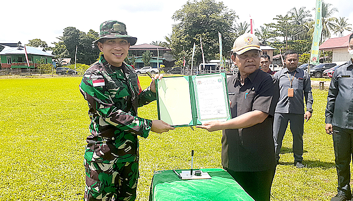 Wakil Bupati Nunukan resmi buka TMMD Wiltas ke 114 TA 2022 wilayah Kodim 0911/Nunukan