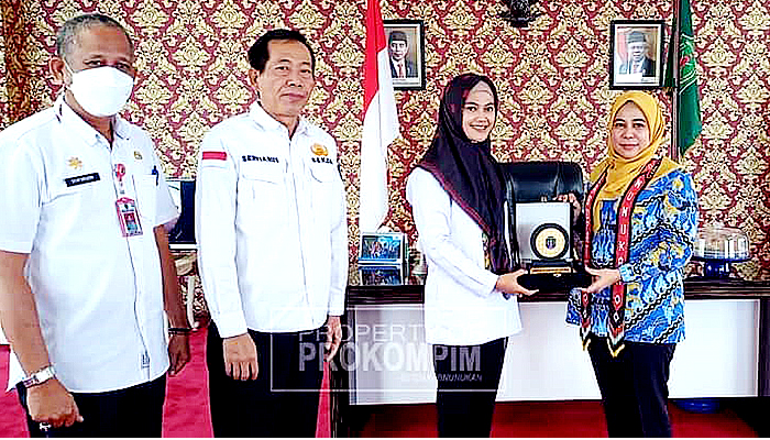 Bupati Nunukan Silaturahmi dengan kepala perwakilan Ombudsman RI Perwakilan Kalimantan.