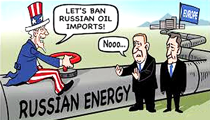 Barat kelimpungan menghadapi “senjata energi”Rusia