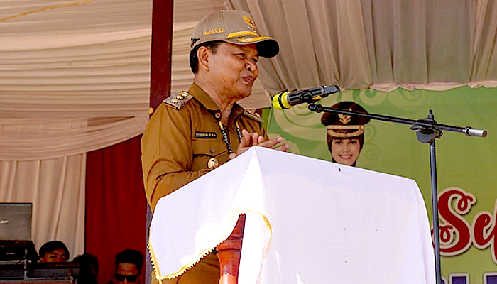 Wakil Bupati Nunukan buka turnamen Bupati Nunukan Cup 2022 di Sembakung Atulai.