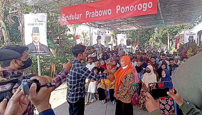 Sedulur Prabowo Ponorogo gelar deklarasi Capres 2024.