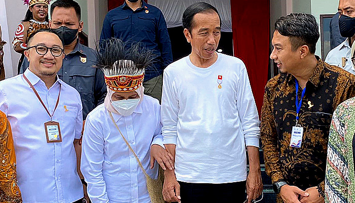 Dukung UMKM digital, Bagas minta restu Presiden Jokowi maju caketum HIPMI.