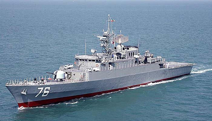 Angkatan Laut Iran halau bajak laut di Laut Merah