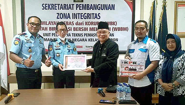 Jalin sinergitas, Ketua Umum PPWI lakukan audiensi ke Rutan Kelas I Cirebon.