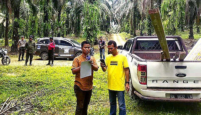 Diduga di Luar HGU, Lahan PT. MAS diklaim Kelompok Tani Sako Mandiri Desa Tanjung Pauh