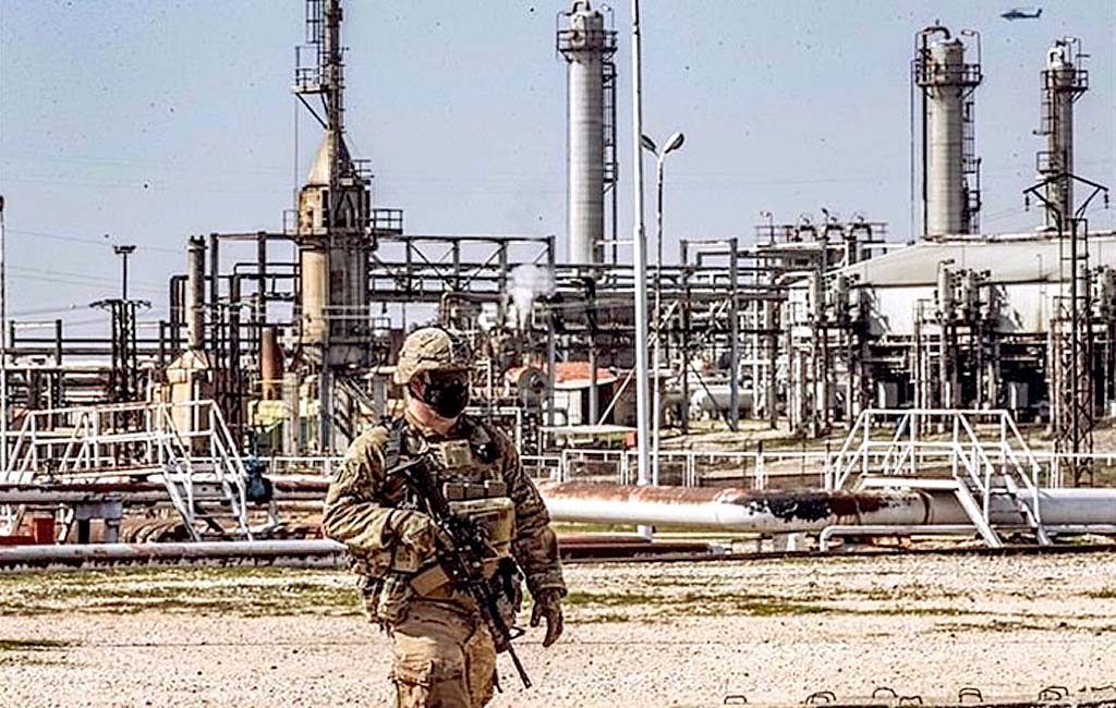 Militer AS semakin giat menjarah minyak Suriah di tengah krisis energi global.