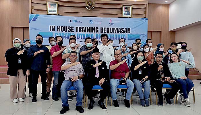 Sinergitas! PPWI dan Jasa Raharja Cabang Utama DKI Jakarta gelar edukasi di bidang kehumasan.