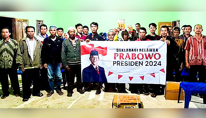 Gabungan Kelompok Tani Pacitan Deklarasikan Prabowo Presiden