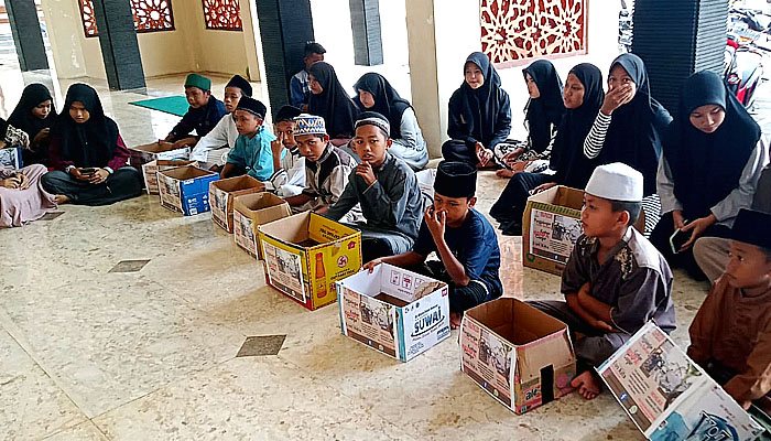 Prihatin Jatuh Banyak Korban, SEPERAK Gelar Aksi Penggalangan Donasi Korban Cianjur