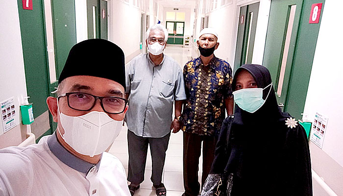 Wujud Peduli Sesama, IPHI Kota Banda Aceh Besuk Sahabatnya Yang Sakit