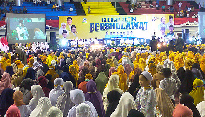 Golkar Jatim Bersholawat, Cara Golkar Untuk Kejar Kemenangan di Pemilu 2024