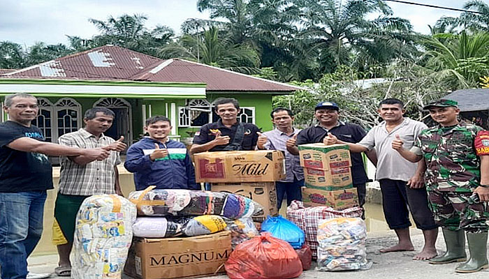 DPC PWRI Kota Langsa Menyerahkan Bantuan untuk Masyarakat Korban Banjir di Aceh Tamiang