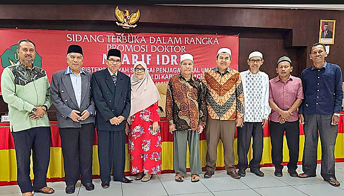 Tepat di Hari 18 Tahun Tsunami Aceh, Arif Idris Raih Gelar Doktor