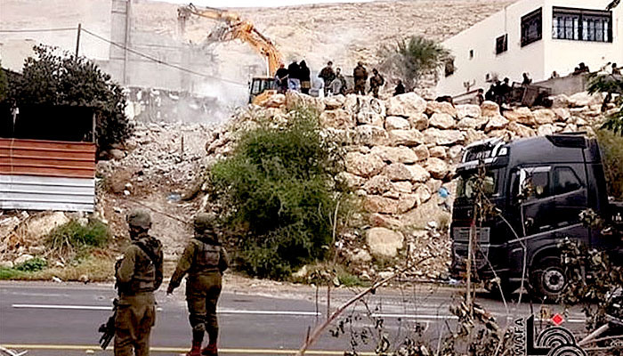 Militer Zionis Terus Menghancurkan Bangunan Milik Warga Palestina di Tepi Barat