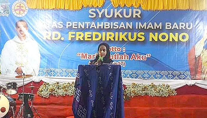 Bupati Nunukan Hadiri Pentahbisan RD Fredirikus Nono Sebagai Pastor Keuskupan Tanjung Selor