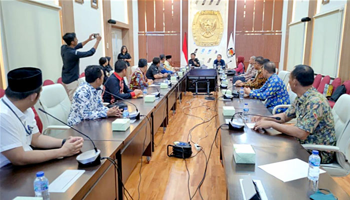 DPRD Nunukan Audiensi Dengan KPU dan Bawaslu RI Bahas Penambahan Dapil