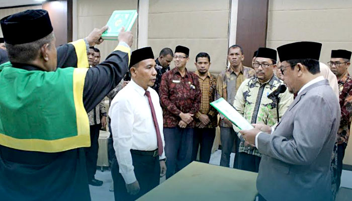 Kusnadi, S.Ag MA Dilantik Kasi Penmad Kemenag Banda Aceh