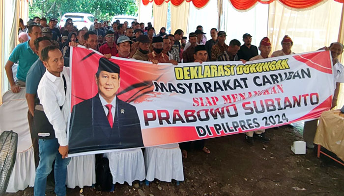 Deklarasi Prabowo Capres 2024 Menggema Dari Kabupaten Madiun Jatim