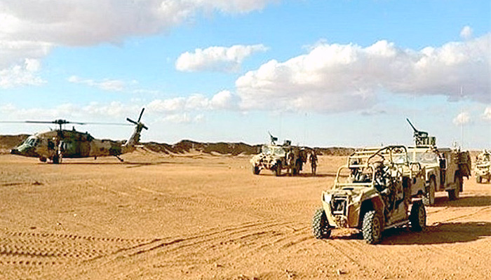Pasukan Pendudukan AS di Deir Ez-Zu Mndapat Serangan Roket