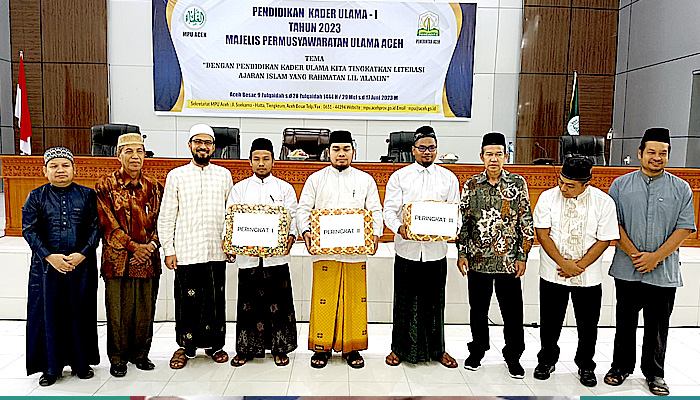 Abiya Hatta Tutup Kegaiatan PKU Angkatan I Tahun 2023 MPU Aceh