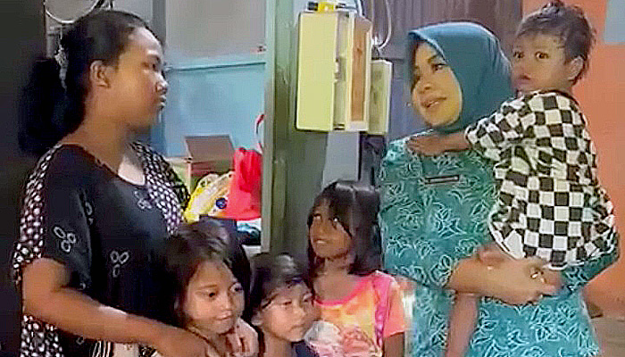 Isteri Gubernur Kaltara Sambangi 12 Anak di Tarakan Yang Ditinggal Orang Tuanya