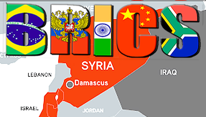 Saatnya BRICS Merekonstruksi Suriah dan Mengakhiri Pendudukan Amerika