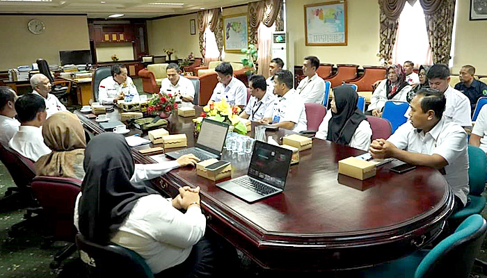 Pemkab Nunukan Terima Kunjungan Inspektorat Kabupaten Malinau