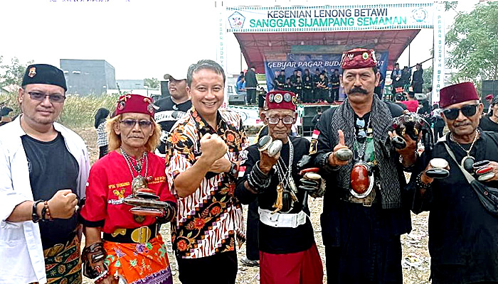 Ketua Tim Aksi Politik Jakarta Barat Brigjen TNI (Purn) Erry Herman Peduli Menjaga Kearifan Budaya Betawi