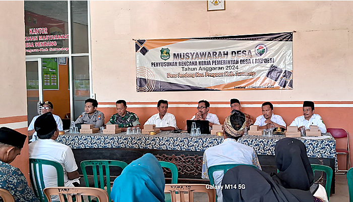 Pemdes Sendang Gelar Musyawarah Desa RKPDes Tahun 2024