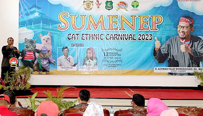 Sumenep Cat Ethnic Carnival 2023 Membuat Ajang Gemerlap bagi Pecinta Kucing
