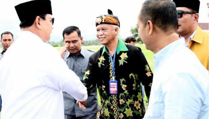 Ketum GERNAS GNPP Prabowo Gibran Dampingi Prabowo saat Kampanye Pertama di Tasikmalaya
