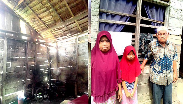 Tinggal di Gubuk Reyot, Warga Miskin di Aceh Utara Dicuekin Pemerintah Setempat