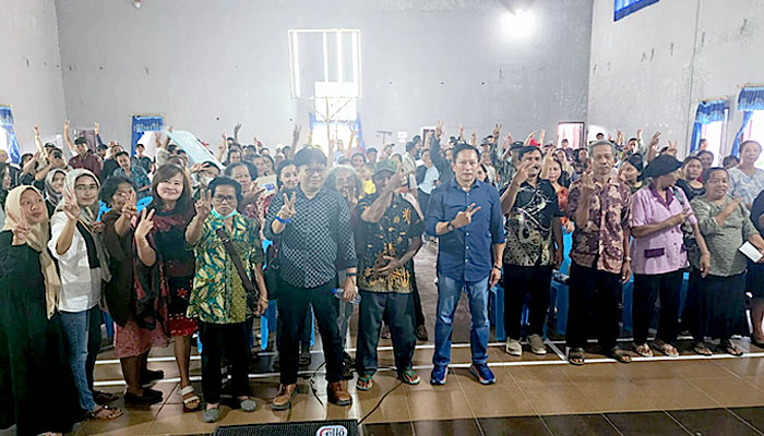 Temui Politisi Agusdono, Umat Kristiani Malang Raya Dukung Prabowo Gibran di Pilpres 2024