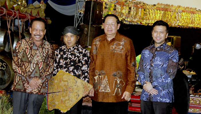 Wayangan di Kediri, SBY Beber Tiga Syarat Calon Pemimpin Bangsa
