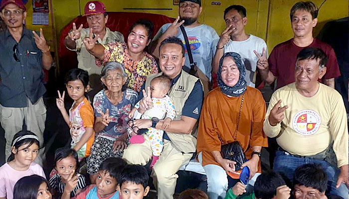 TAP Jakarta Barat Bantu Korban Musibah Kebakaran di Tambora