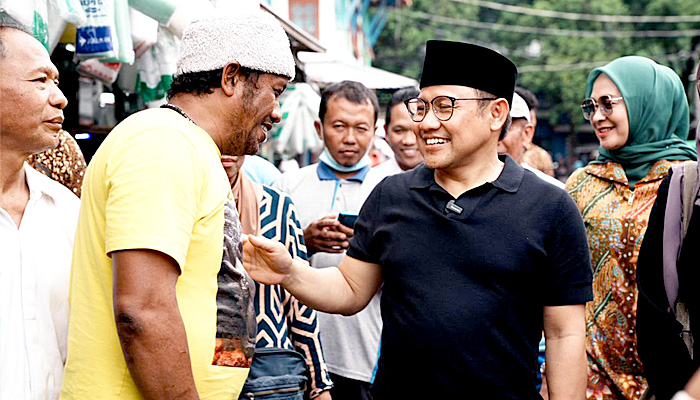 Kunjungi Pasar Citra Niaga Jombang, Gus Imin Borong Dagangan Pedagang