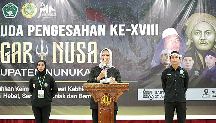 Bupati Nunukan Apresiasi Wisuda Santri Ke-XVIII Pagar Nusa Nunukan