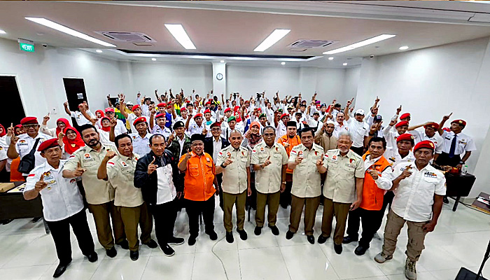 Ratusan Purnawirawan di Jatim  Kawal Kemenangan PKS dan AMIN