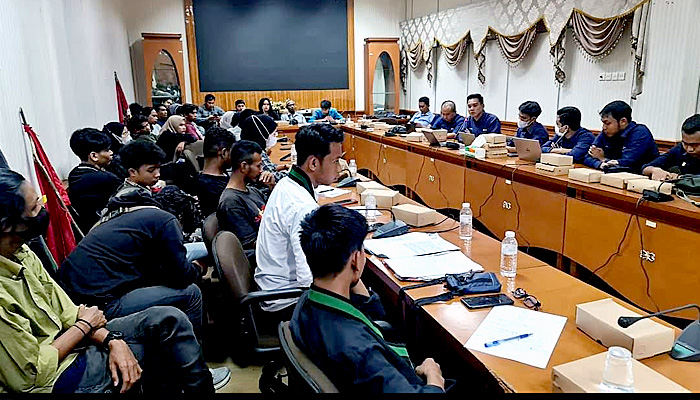 DPRD Nunukan Fasilitasi RDP Mahasiswa Dengan PLN