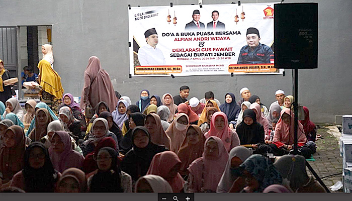 Wis Wayahe Jadi Bupati, Relawan Sahabat Alfian Dukung Gus Fawait di Pilkada Jember