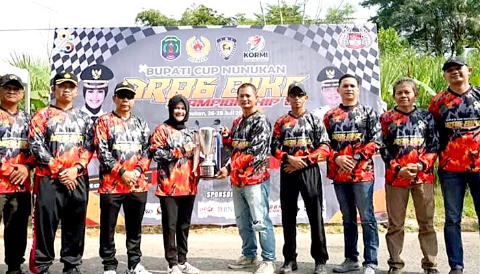 Laura Hafid Buka Bupati Nunukan Cup Drag Bike Championship 2024